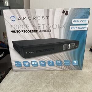New Amcrest Network Video Recorder NV1104 1080P 4ch